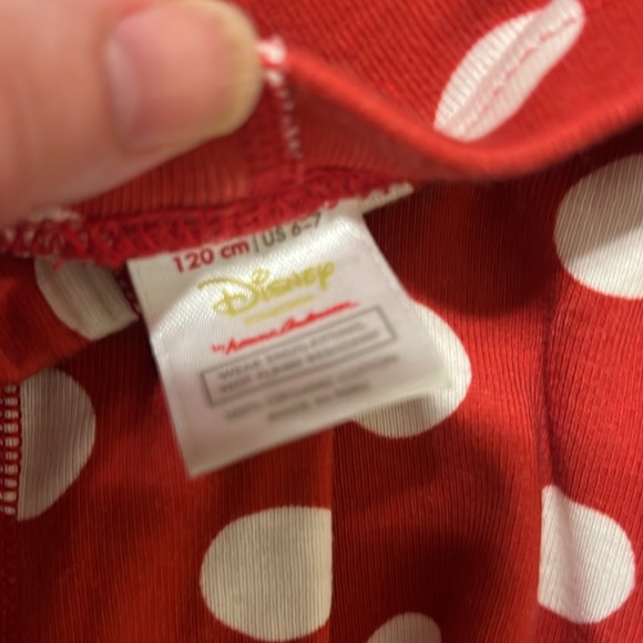 Hanna Andersson and Disney Minnie sleep shorts and pajamas size 120 cm - Picture 4 of 5